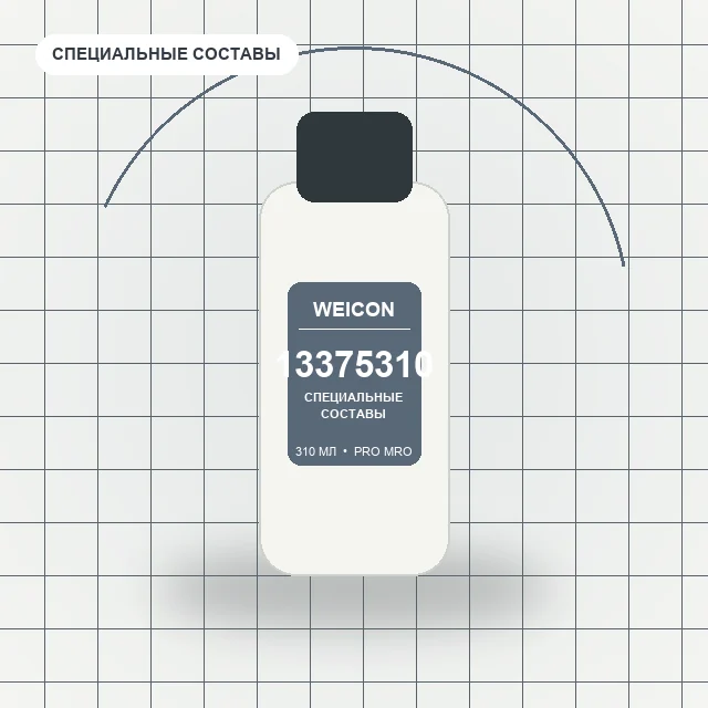 10060645 WEICON (310 мл) Flex 310 M Огнестойкий герметик / wcn13375310