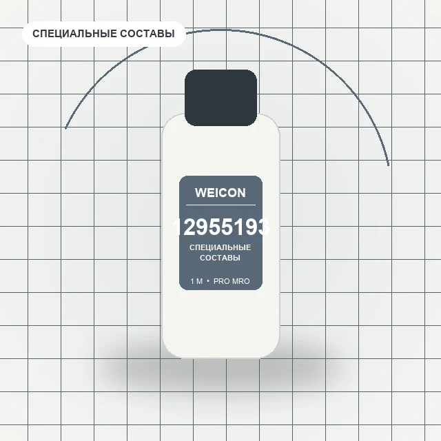 WEICON (1 м) Уплотнительные шнуры к набору для изготовления уплотнительных колец 3 мм / wcn12955193