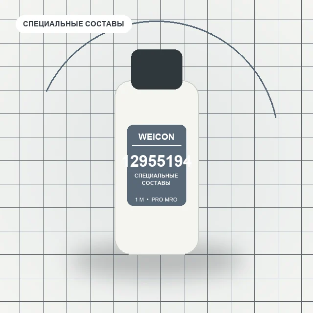 WEICON (1 м) Уплотнительные шнуры к набору для изготовления уплотнительных колец 4 мм / wcn12955194